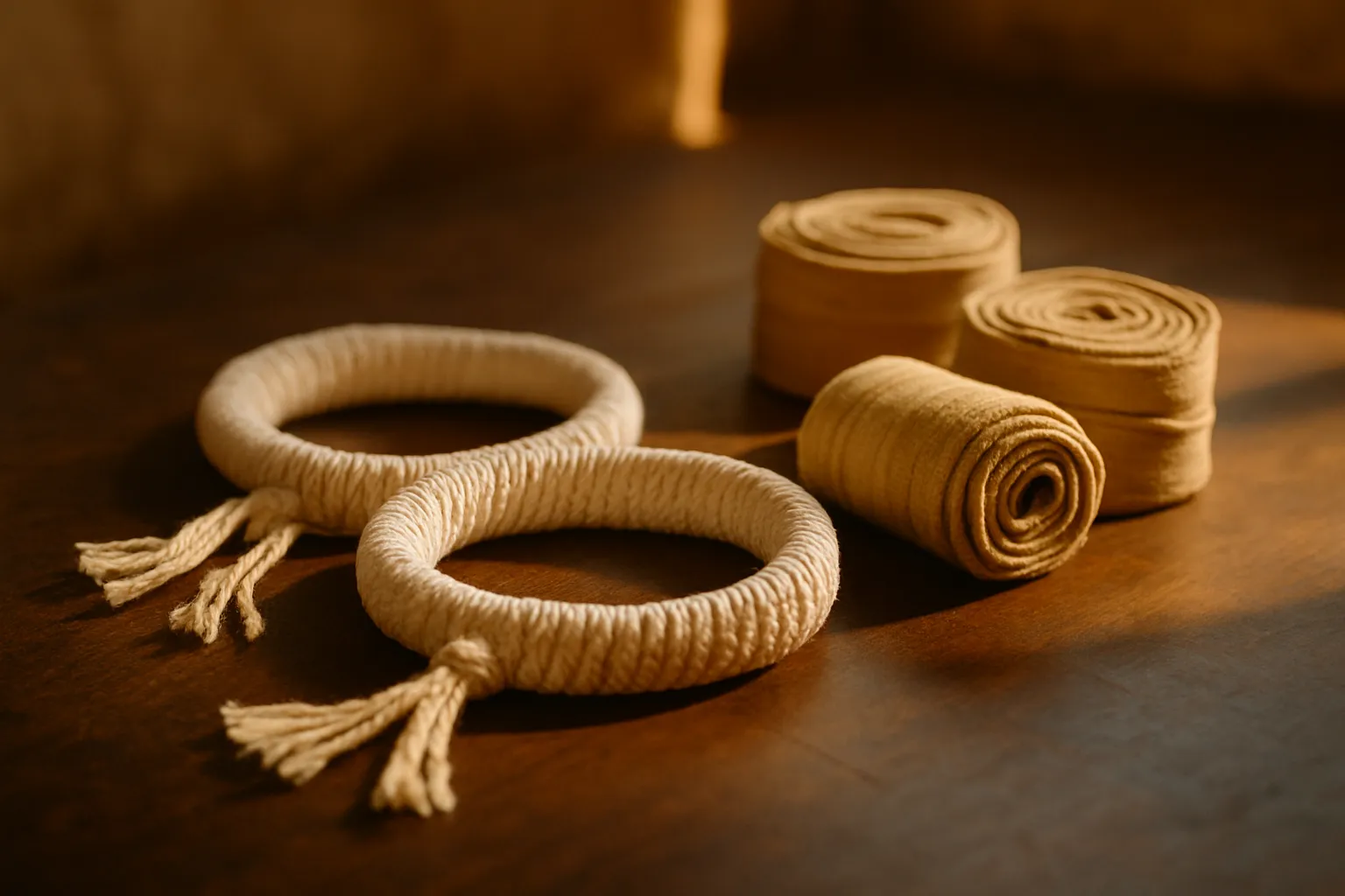 Before the first bell, a Thai fighter is wrapped in sacred things. The headband, the armbands, the tattoos, and the dance all belong to the same world as the amulet.