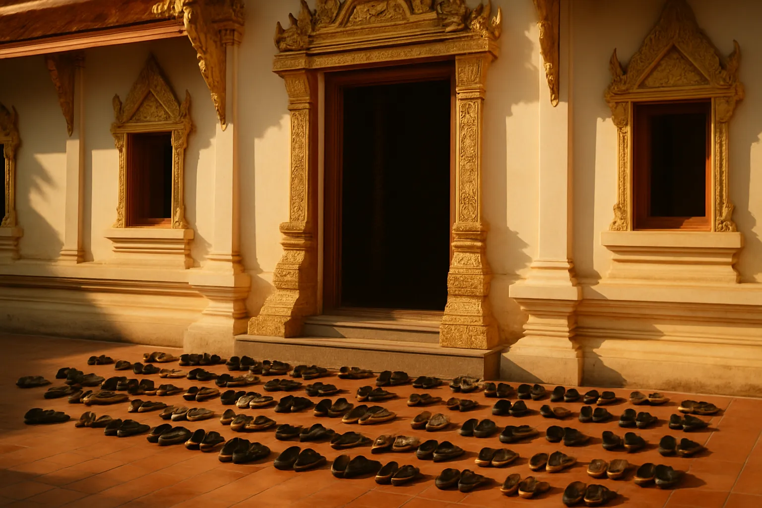 The rules are fewer than they look, and they all flow from one idea: the sacred sits high, and you show respect by keeping it there.